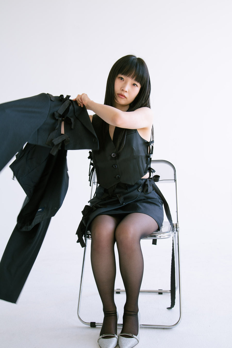 Made To Order Cut-Out Blazer Skirt