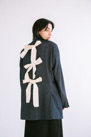 Bow Detail Blazer