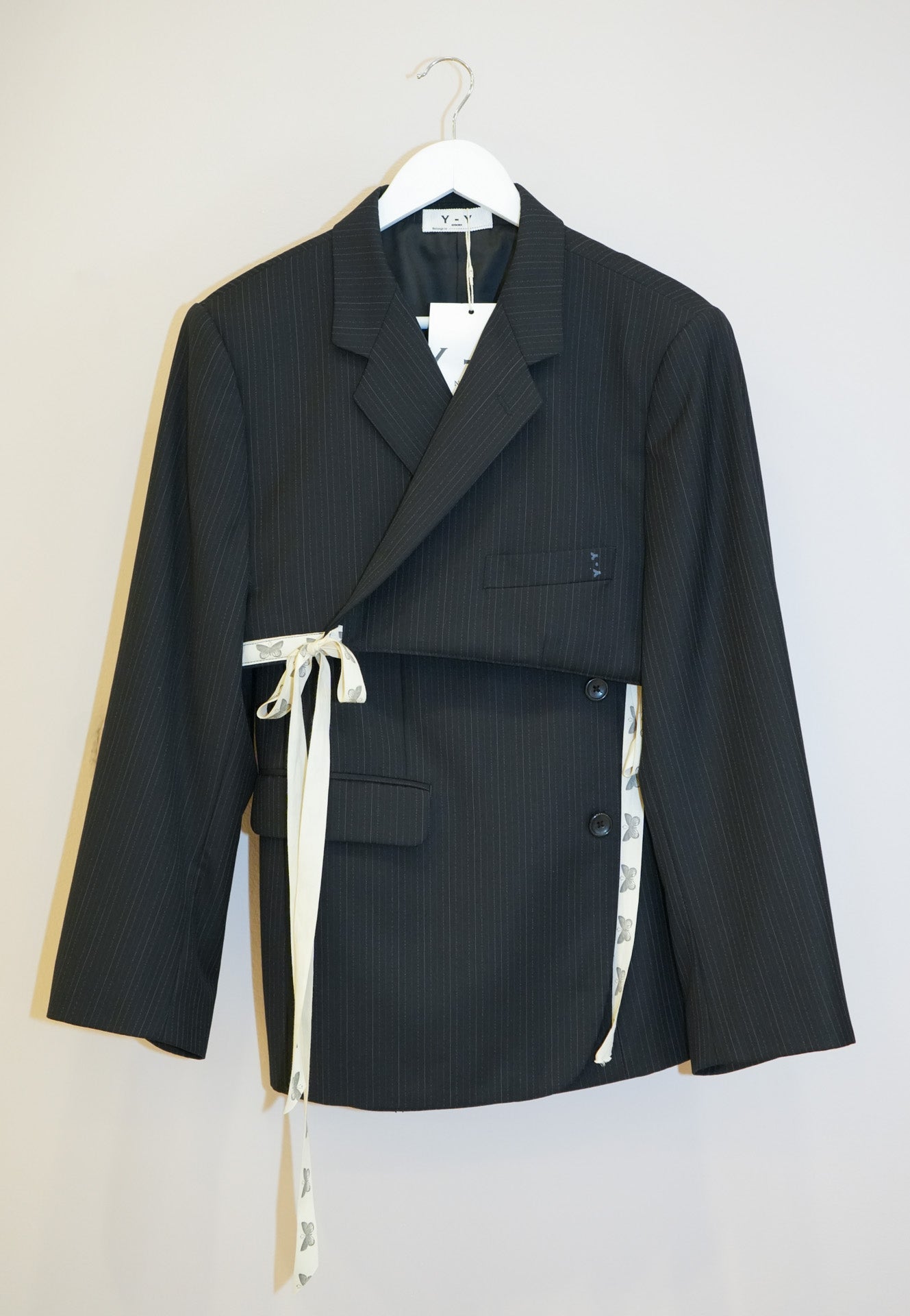 Wrap Crop Blazer Set