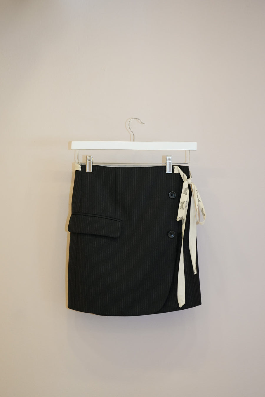 Wrap Crop Blazer Set