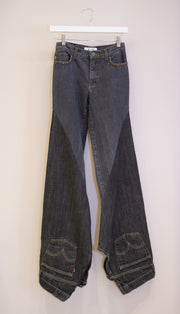 Upside Down Jean Dark Wash