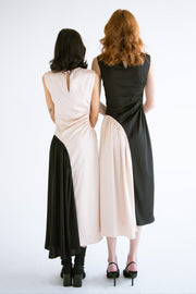 Waist Cut-Out Dress in Black