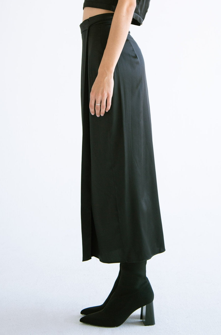 Silk Wrap Skirt