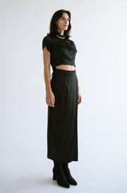 Silk Wrap Skirt