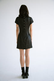 Silk Dress With Pearl