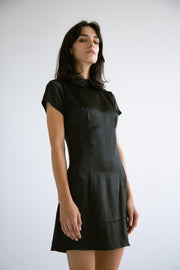 Silk Dress With Pearl