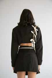 Custom order Cut-Out Blazer Skirt