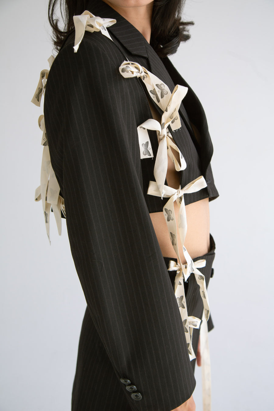 Custom order Cut-Out Blazer Skirt