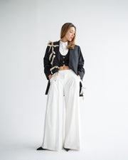 Made To Order Diagonal Cut-Out Blazer
