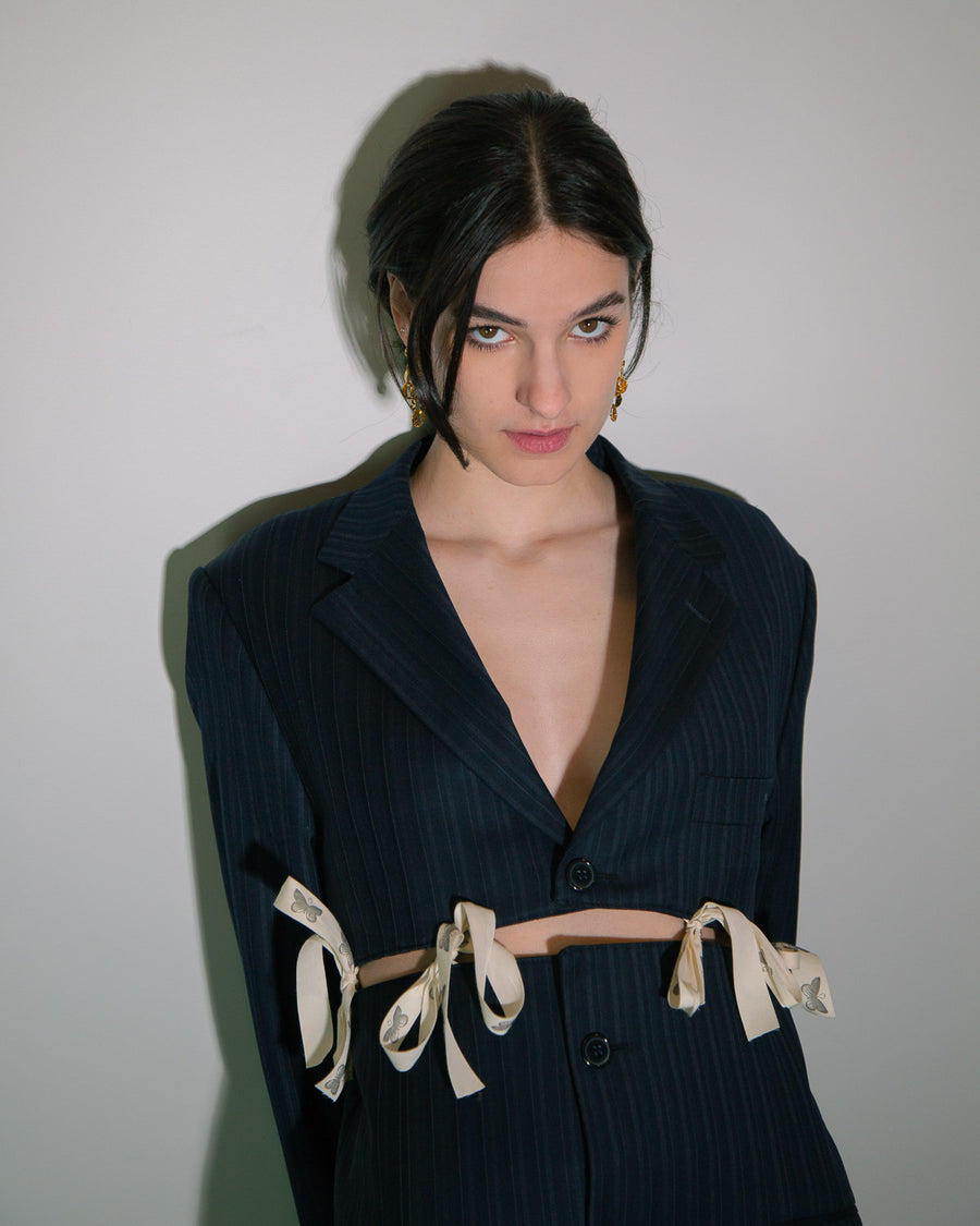 Made To Order Middle Cut-Out Blazer