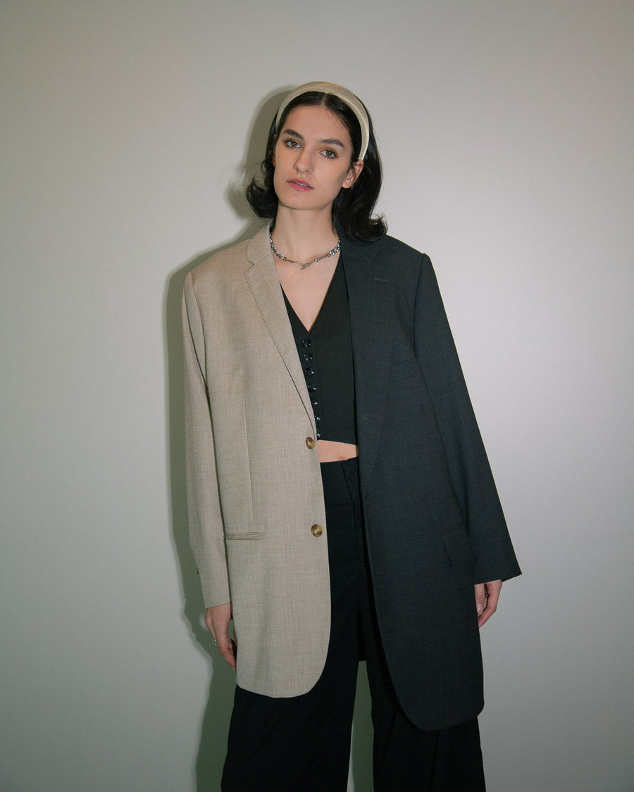 Half & Half Blazer