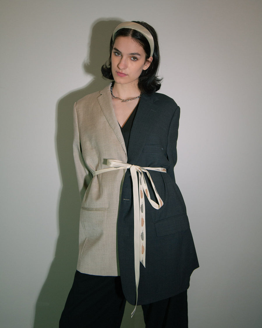 Half & Half Blazer