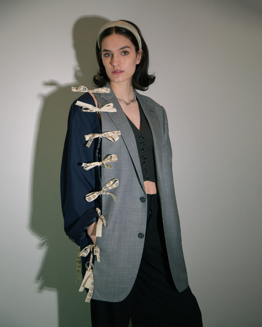 Shoulder Cut-Out Blazer