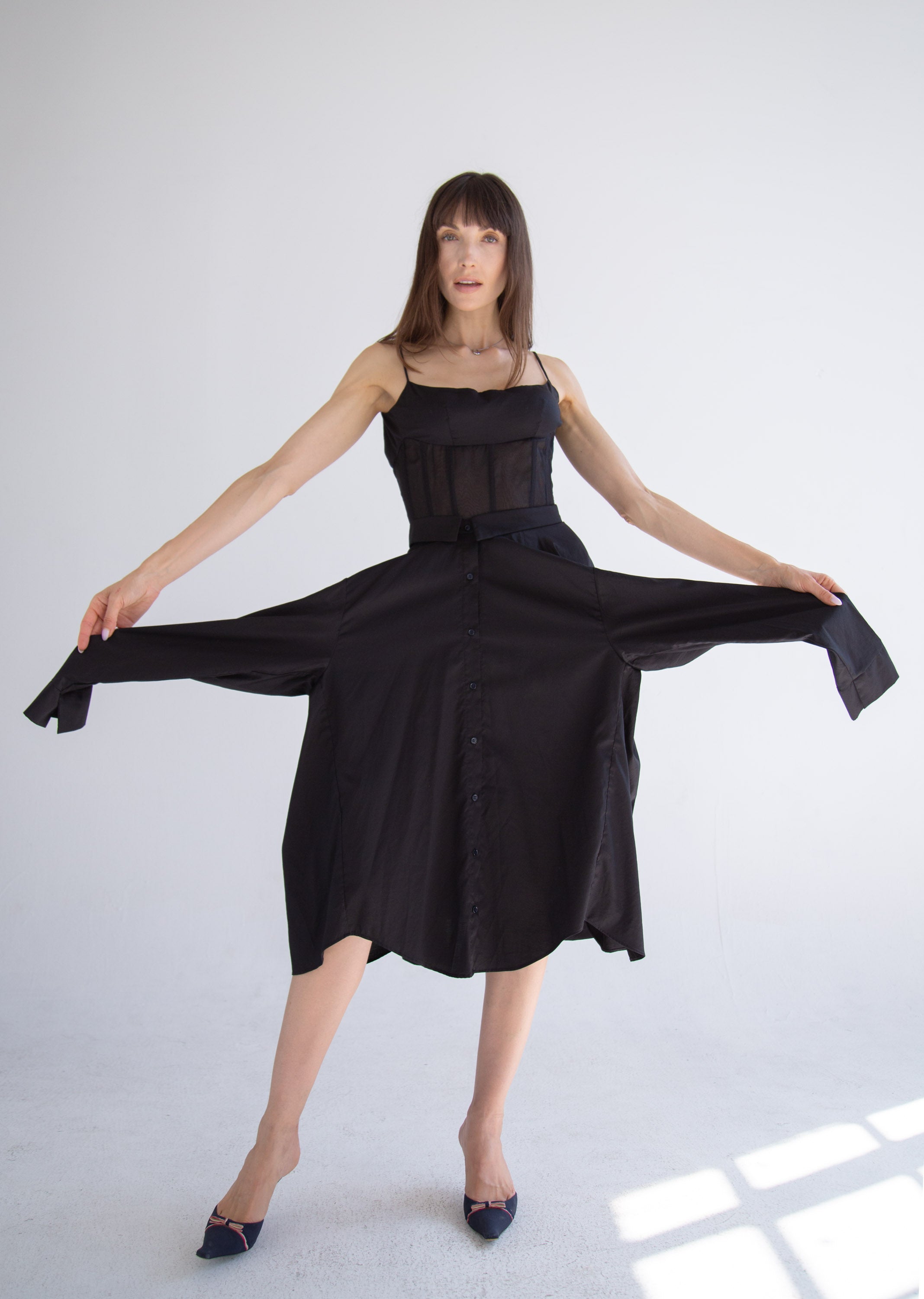 Corset Collar Dress