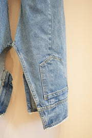 Upside Down Jean Light Wash
