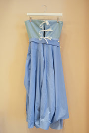 Corset Shirt Dress Denim