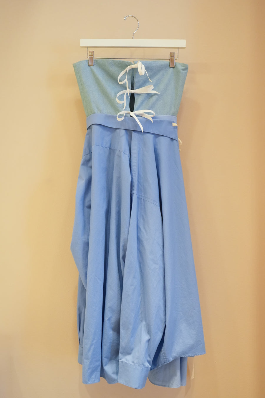 Corset Shirt Dress Denim