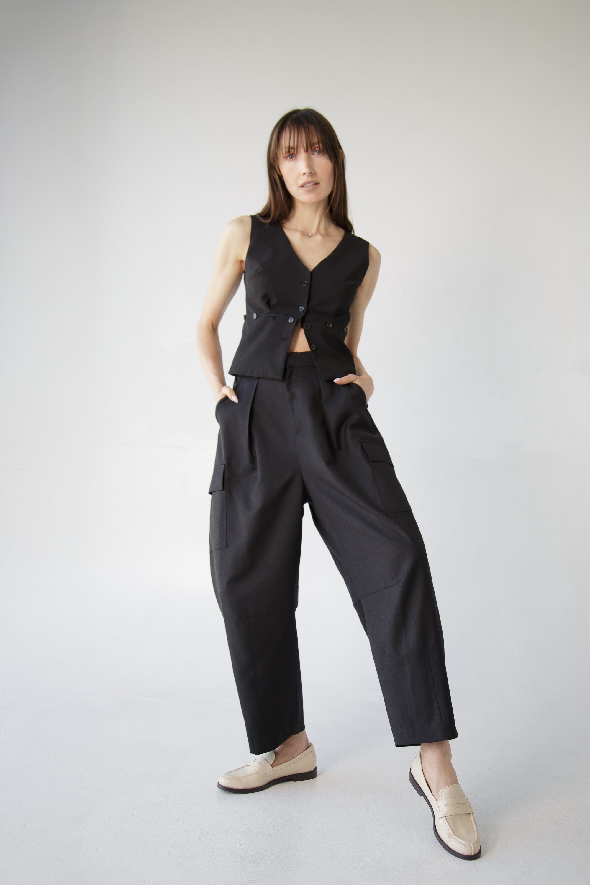 Wool Cargo Pant