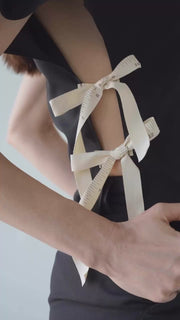 One-Shoulder Top in Black