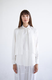 Layered Shirt in White