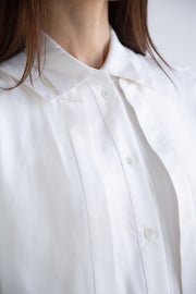 Layered Shirt in White