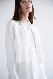 Layered Shirt in White