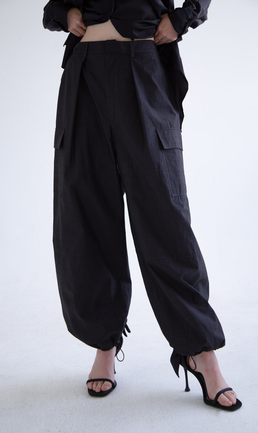 Black Cargo Pant