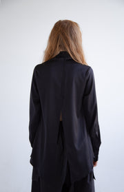 Layered Shirt in Black