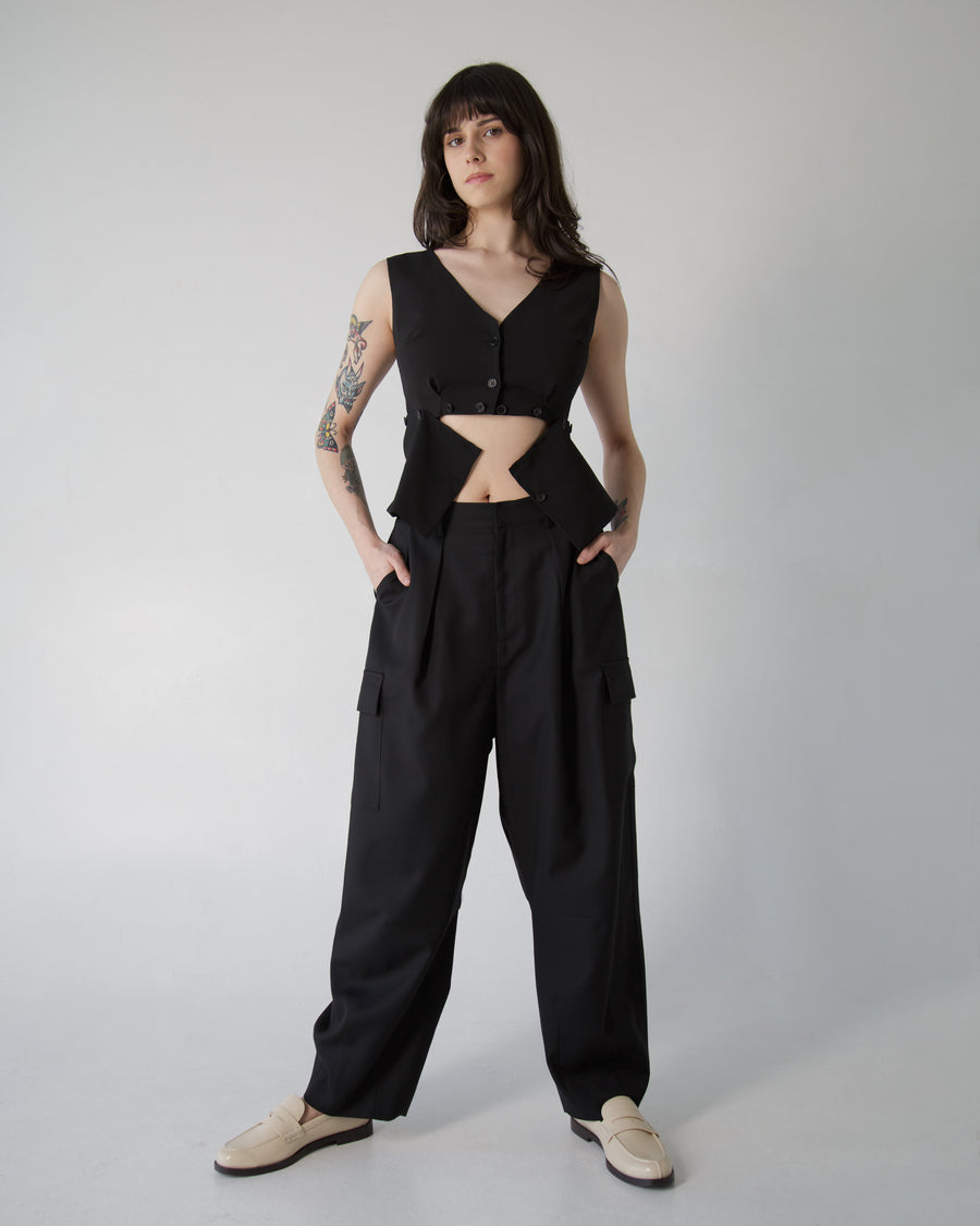 Wool Cargo Pant